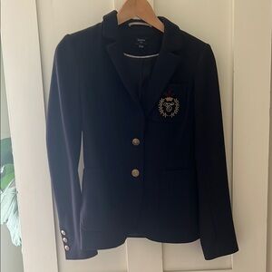 Aritzia Wool Blazer in Navy